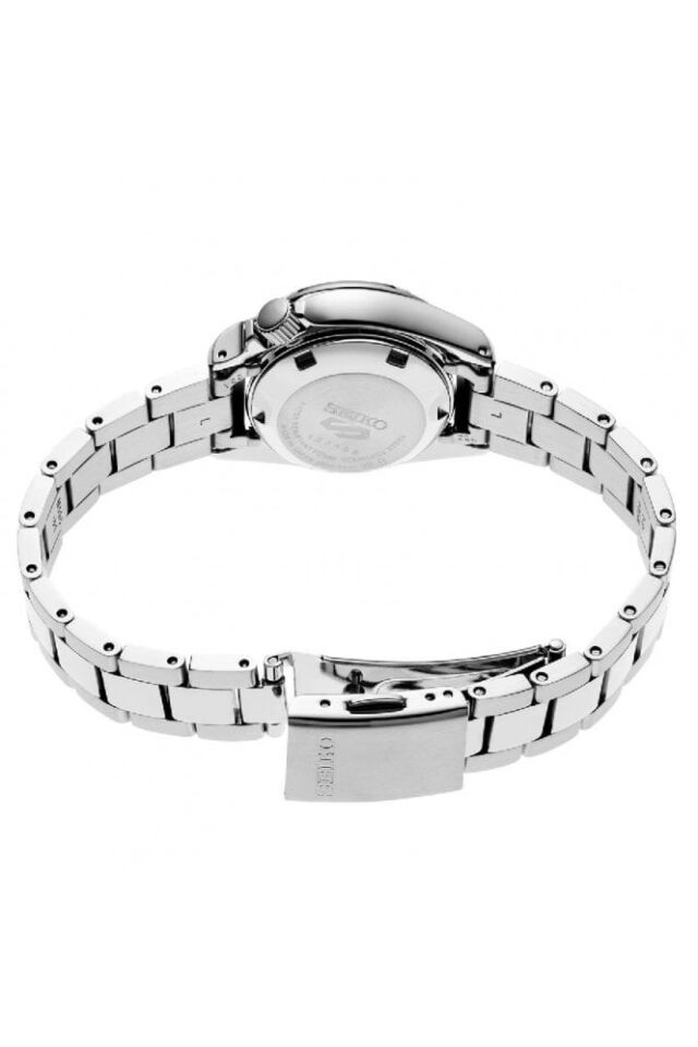 Seiko 5 SRE003K Otomatik Çelik Gri Lacivert Kadran10 ATM 28 mm Kadın Kol Saati