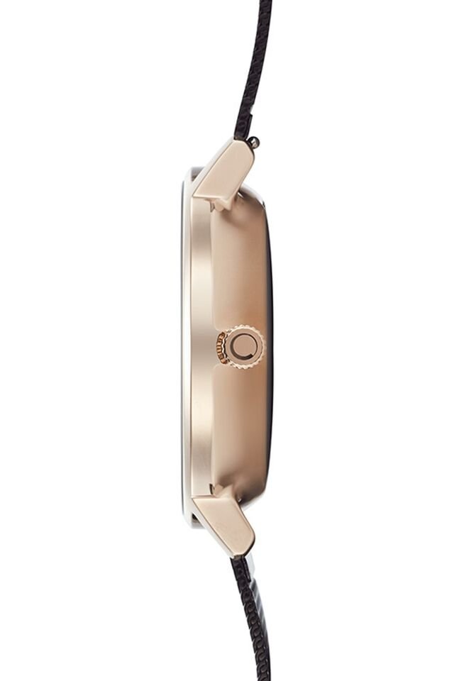 Obaku Denmark V222GRVBMB Solar Hasır Siyah 42 mm Erkek Kol Saati