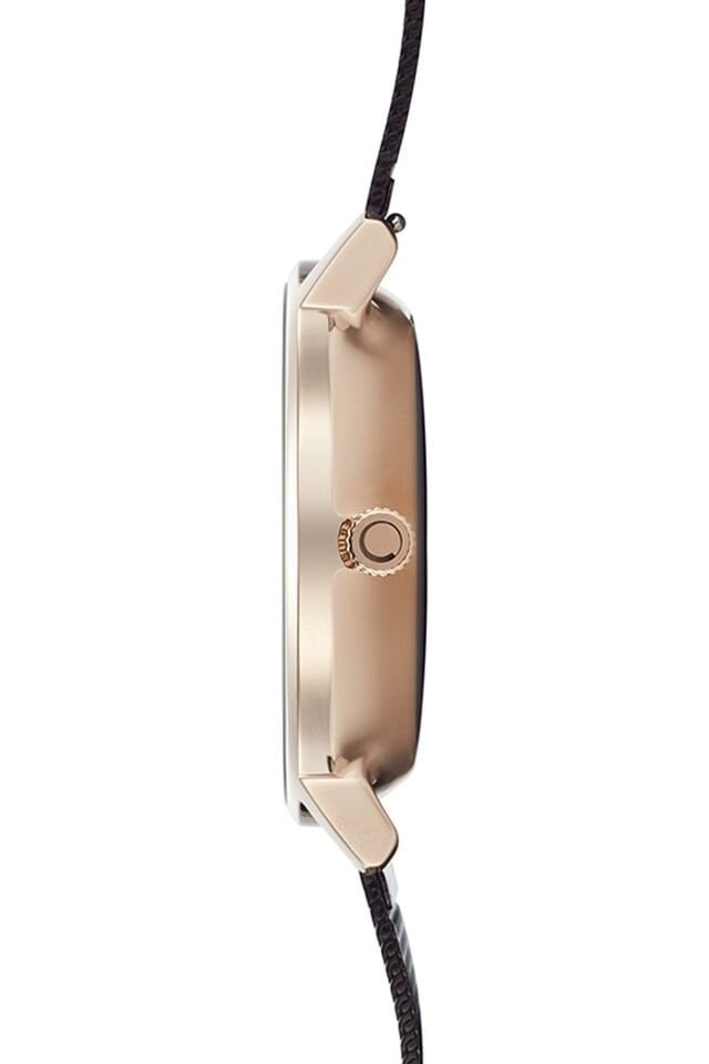 Obaku Denmark V222GRVBMB Solar Hasır Siyah 42 mm Erkek Kol Saati