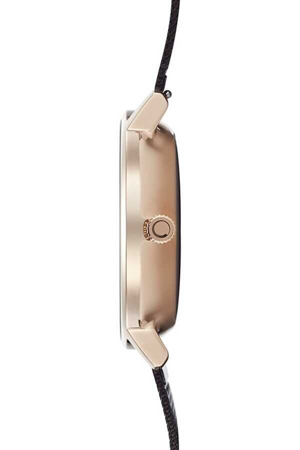 Obaku Denmark V222GRVBMB Solar Hasır Siyah 42 mm Erkek Kol Saati