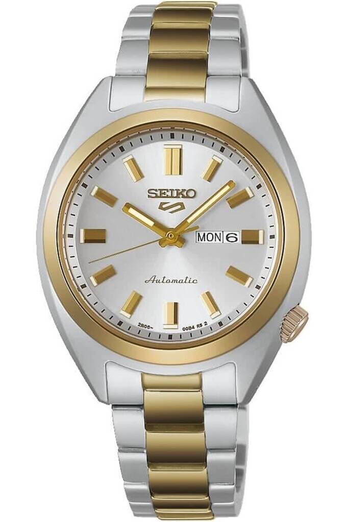 Seiko SRE024K1 Otomatik Çelik Gri/Altın Rengi 10 ATM 32 mm Kadın Kol Saati