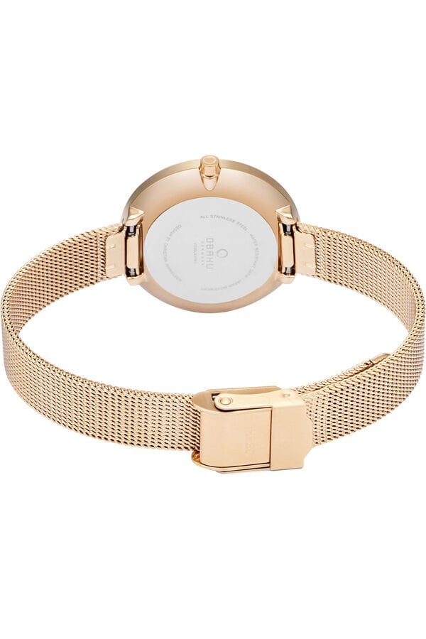 Obaku Denmark V226LXVIMV Quartz Hasır Rose 32 mm Kadın Kol Saati