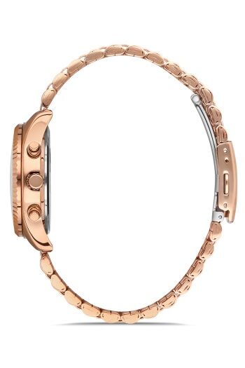 Ferro FM41172A-C Quartz Rose Çelik Kordon 36 mm Kadın Kol Saati