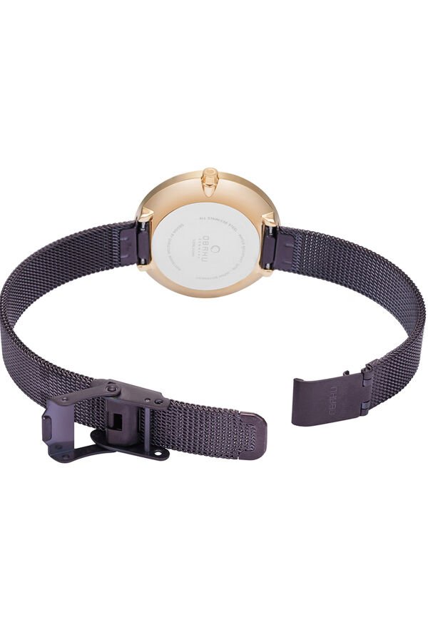 Obaku Denmark V226LXVNMN Quartz Hasır Kahverengi 32 mm Kadın Kol Saati