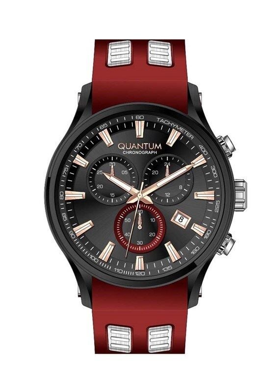 Quantum PWG1020.658 48 mm Kırmızı Erkek Saat