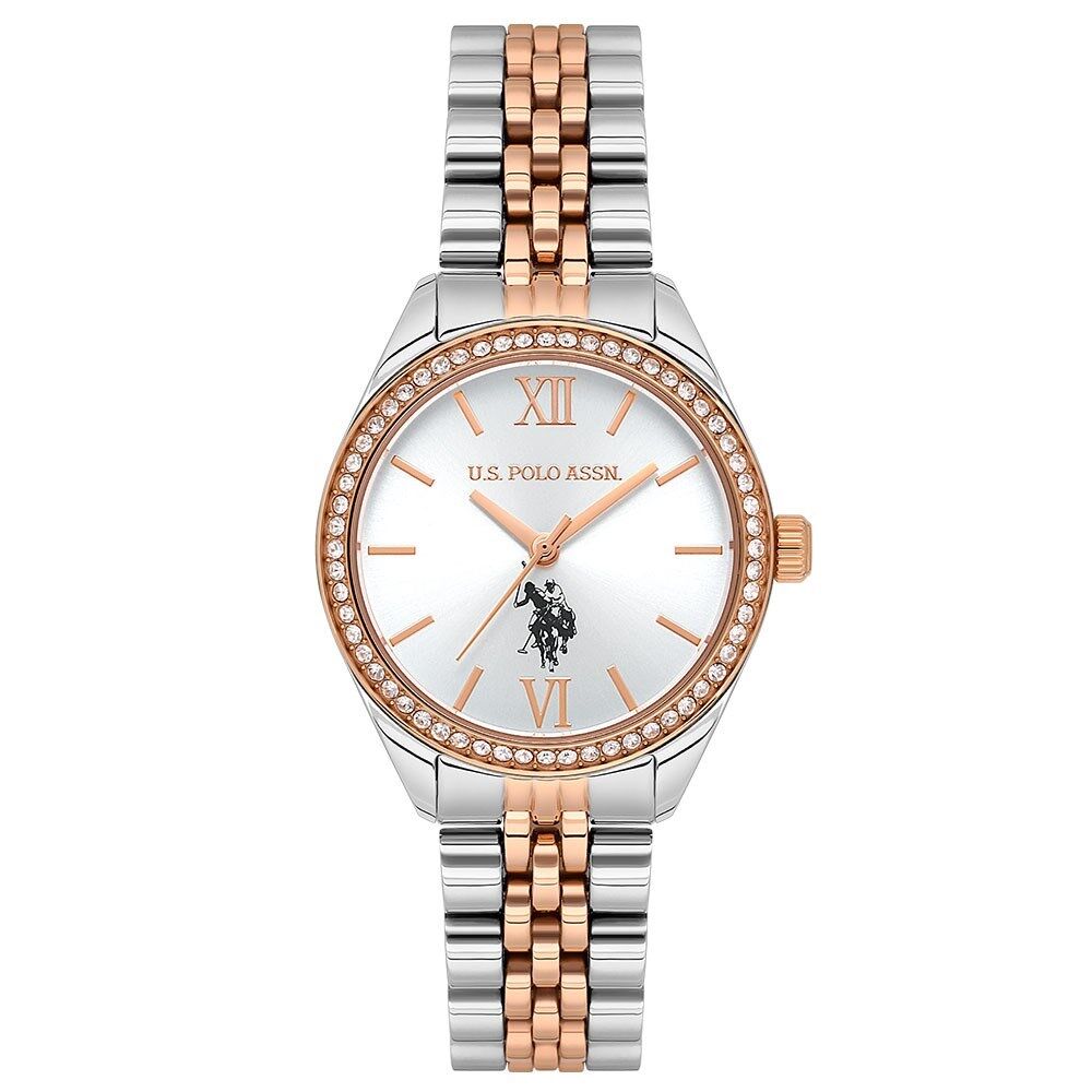 U.s. Polo Assn. USPA2085-06 Quartz Çelik Rose/Gri 30 mm Kadın Kol Saati