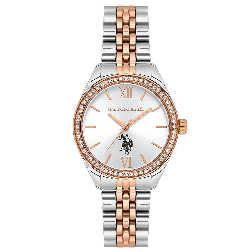 U.s. Polo Assn. USPA2085-06 Quartz Çelik Rose/Gri 30 mm Kadın Kol Saati