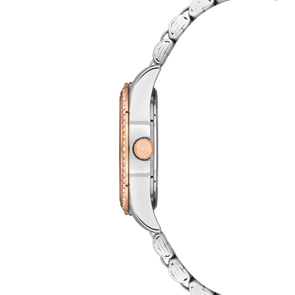 U.s. Polo Assn. USPA2085-06 Quartz Çelik Rose/Gri 30 mm Kadın Kol Saati