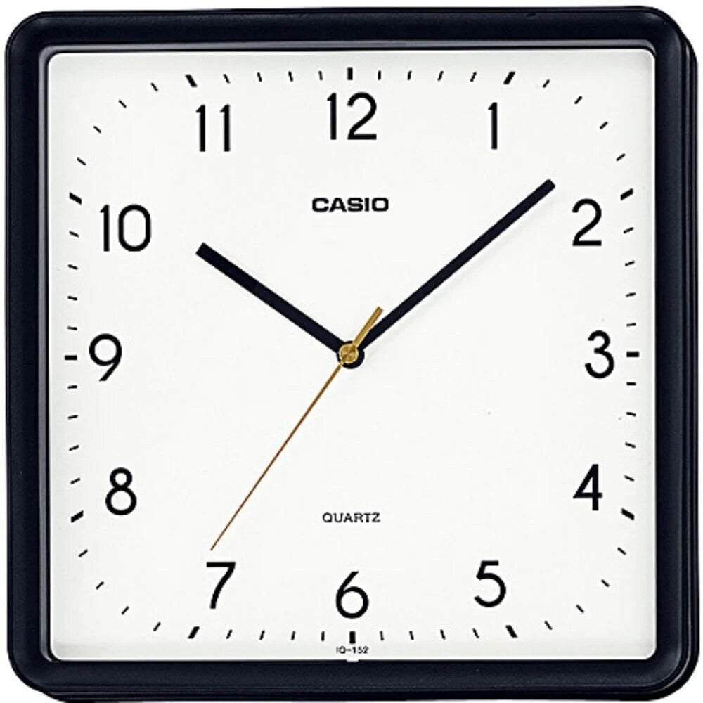 Casio IQ-152-1DF Pilli Siyah Duvar Saati
