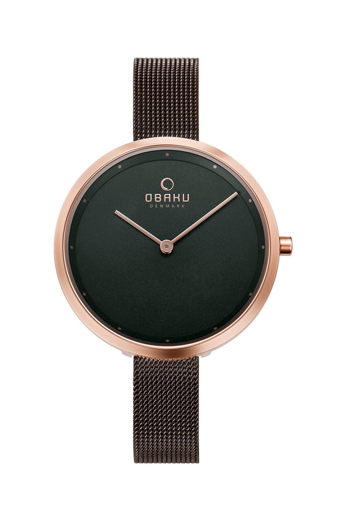 Obaku Denmark V227LXVNMN1 Quartz Hasır Siyah 34 mm Kadın Kol Saati