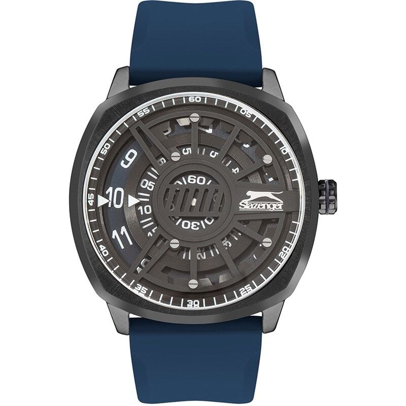 Slazenger SL.09.2211.1.02 Quartz 45 mm Silikon Kordon Lacivert Erkek Kol Saati