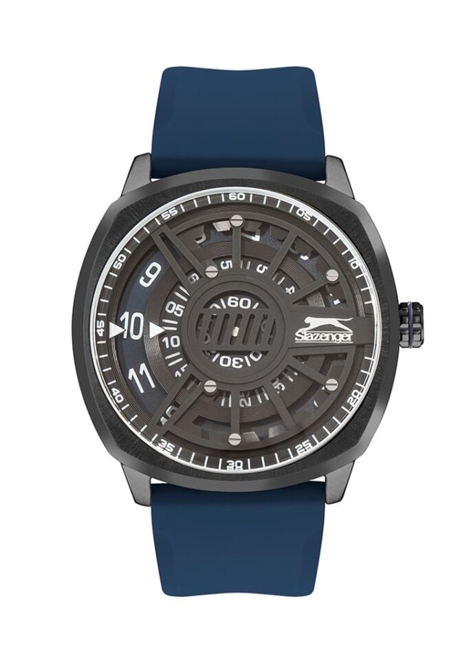 Slazenger SL.09.2211.1.02 Quartz 45 mm Silikon Kordon Lacivert Erkek Kol Saati