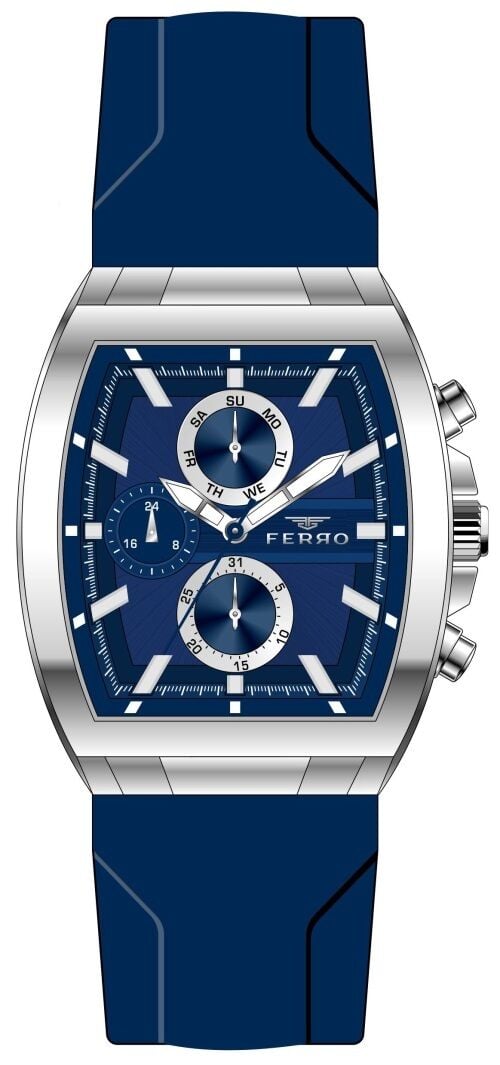 Ferro FM31325D-L3 44 mm Lacivert Erkek Kol Saati