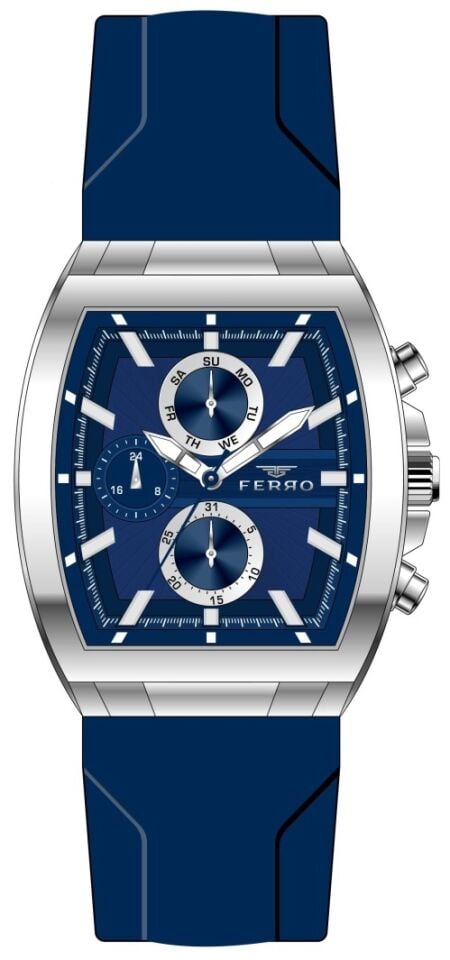 Ferro FM31325D-L3 44 mm Lacivert Erkek Kol Saati