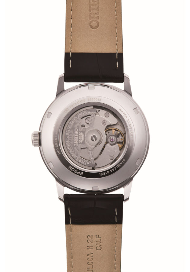 Orient RA-AC0F07S30B Quartz Deri Kahverengi Kristal Mineral 42 mm Erkek Kol Saati