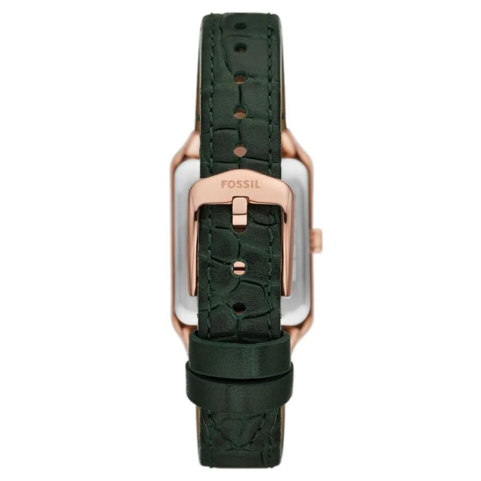 Fossil FES5366 Quartz Deri Yeşil 23 mm Takvimli Kadın Kol Saati