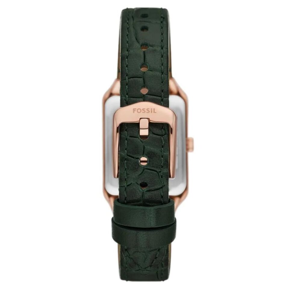 Fossil FES5366 Quartz Deri Yeşil 23 mm Takvimli Kadın Kol Saati