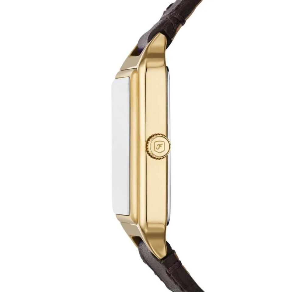 Fossil FES5367 Quartz Deri Kahverengi 23 mm Takvimli Kadın Kol Saati