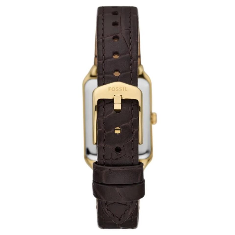 Fossil FES5367 Quartz Deri Kahverengi 23 mm Takvimli Kadın Kol Saati