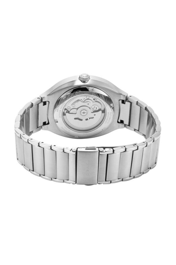 Obaku Denmark V303GTCBSC Otomatik Çelik Gri Siyah Kadran 10 ATM 41 mm Erkek Kol Saati