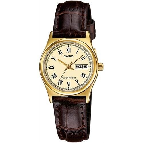 Casio LTP-V006GL-9BUDF Quartz Deri Kahverengi 25 mm Kadın Kol Saati