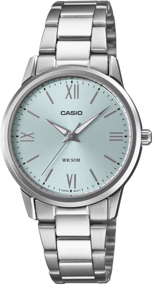 Casio LTP-1303DD-2AVDF Quartz Çelik Gri Mavi Kadran 31 mm Kadın Kol Saati