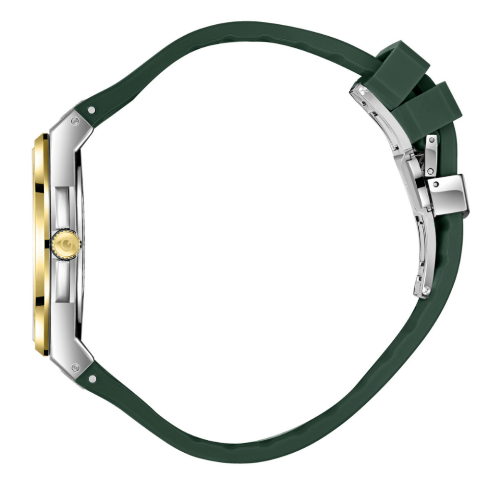 Quantum ADG1239.341 Quartz Silikon Yeşil Safir 10 ATM 41 mm Erkek Kol Saati
