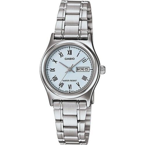 Casio LTP-V006D-2BUDF Quartz Çelik Gri Mavi Kadran 25 mm Kadın Kol Saati