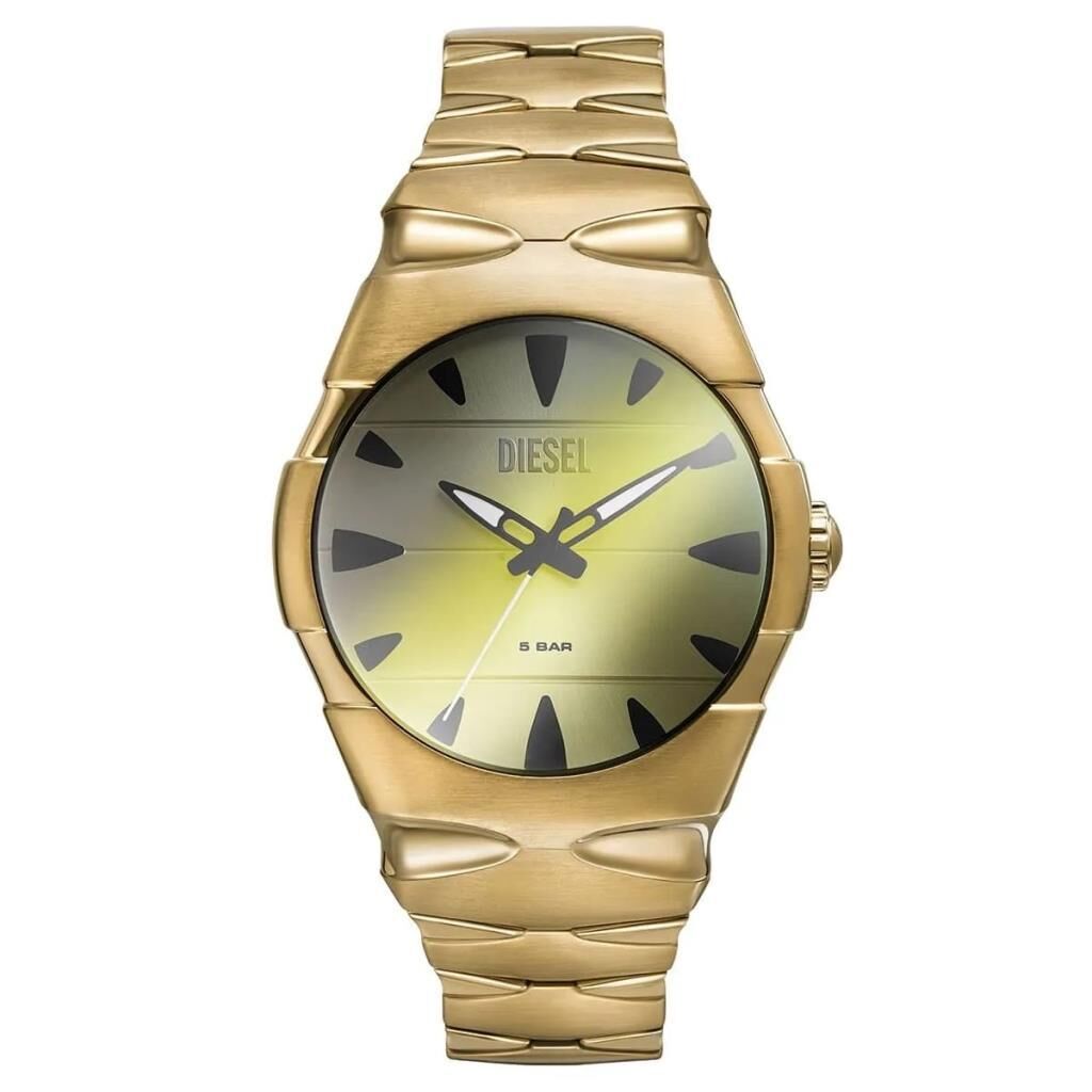 Diesel DZ2214 Quartz Çelik Altın Rengi 42 mm Erkek Kol Saati