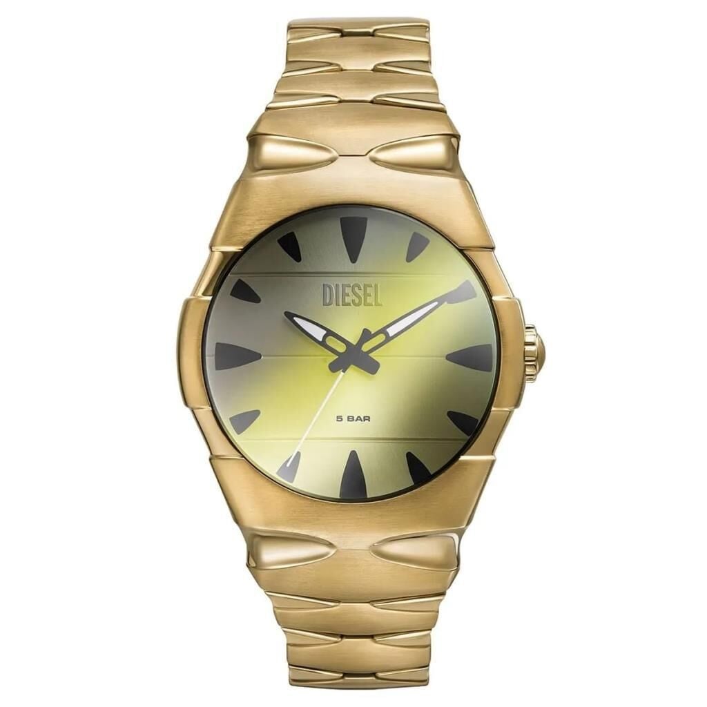 Diesel DZ2214 Quartz Çelik Altın Rengi 42 mm Erkek Kol Saati