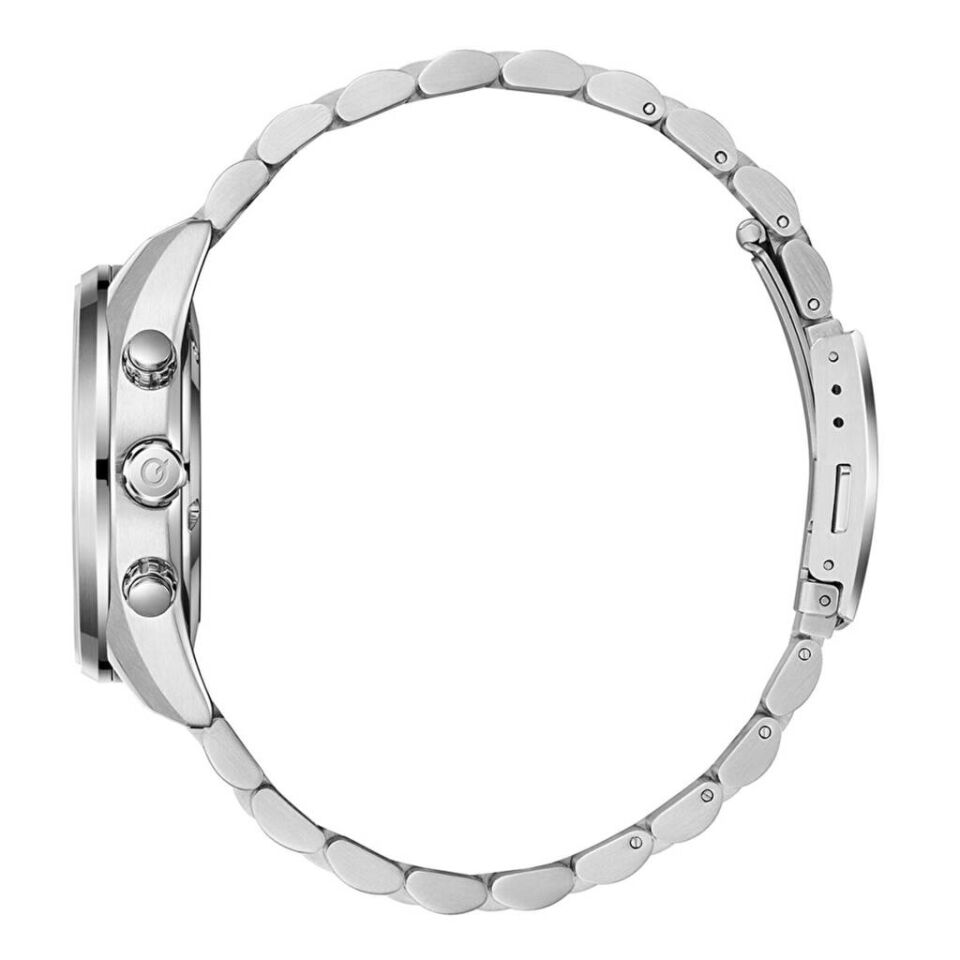 Quantum PWG1194.390 Quartz Çelik Gri Lacivert Kadran Safir 42 mm Erkek Kol Saati