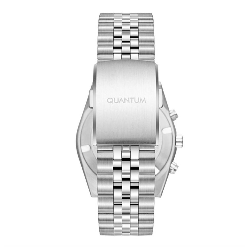 Quantum PWG1194.390 Quartz Çelik Gri Lacivert Kadran Safir 42 mm Erkek Kol Saati