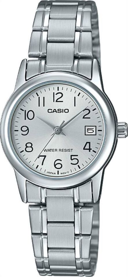 Casio LTP-V002D-7BUDF Quartz Çelik Gri 25 mm Kadın Kol Saati