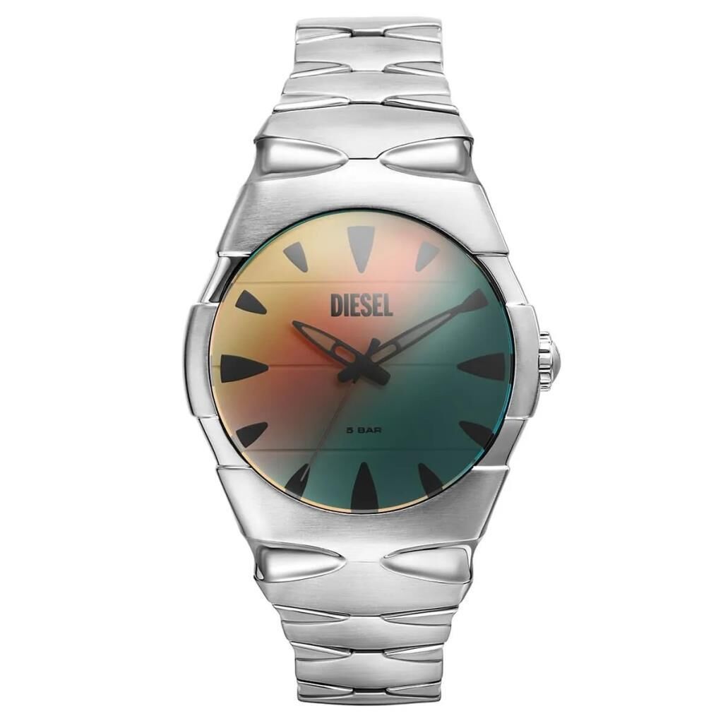 Diesel D-Sruptor DZ2212 Quartz Çelik Gri 42 mm Erkek Kol Saati