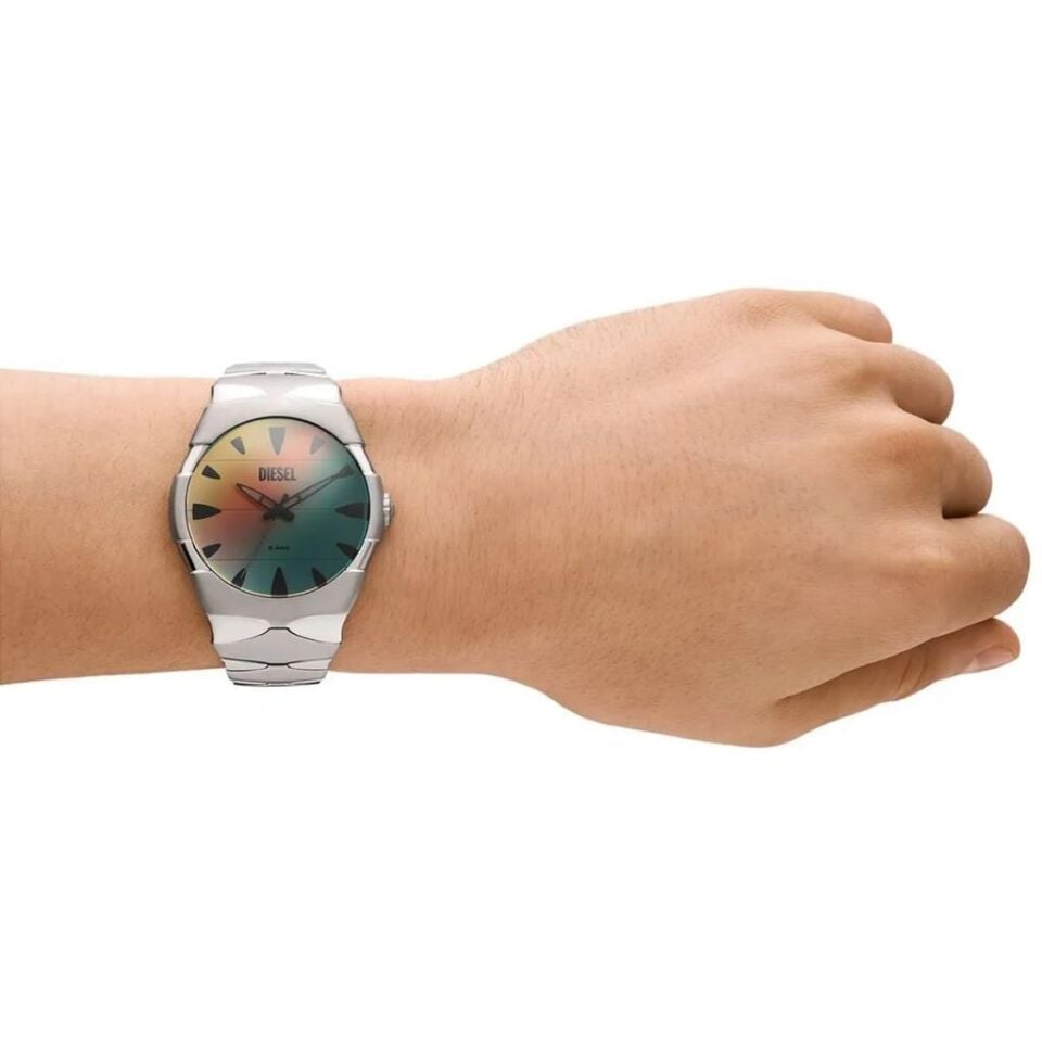 Diesel D-Sruptor DZ2212 Quartz Çelik Gri 42 mm Erkek Kol Saati