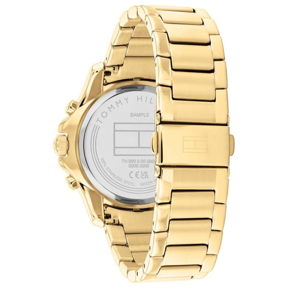 Tommy Hilfiger TH1782614 Quartz Çelik Altın Rengi Yeşil Kadran 41 mm Kadın Kol Saati