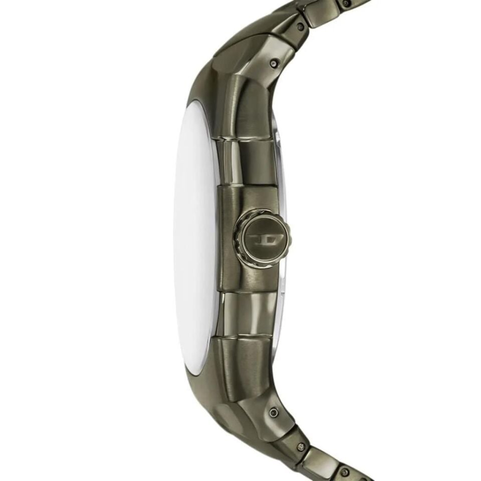 Diesel D-Sruptor DZ2215 Quartz Çelik Yeşil 42 mm Erkek Kol Saati
