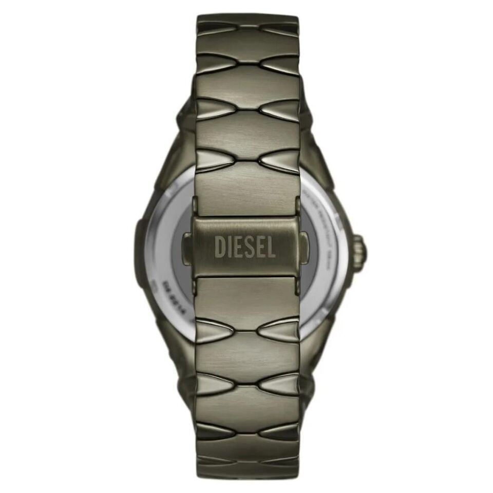 Diesel D-Sruptor DZ2215 Quartz Çelik Yeşil 42 mm Erkek Kol Saati