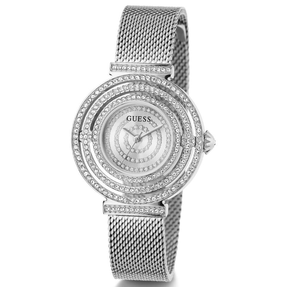 Guess GUGW0550L1  Quartz Çelik Hasır Metalik Gri 36 mm Kadın Kol Saati
