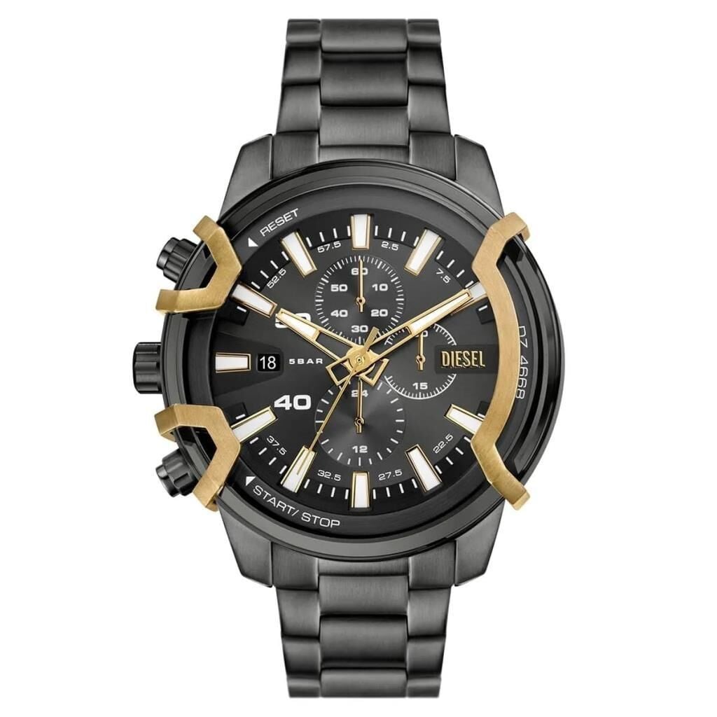 Diesel DZ4668 Quartz Çelik Füme Gri Kadran 5 ATM 48 mm Erkek Kol Saati