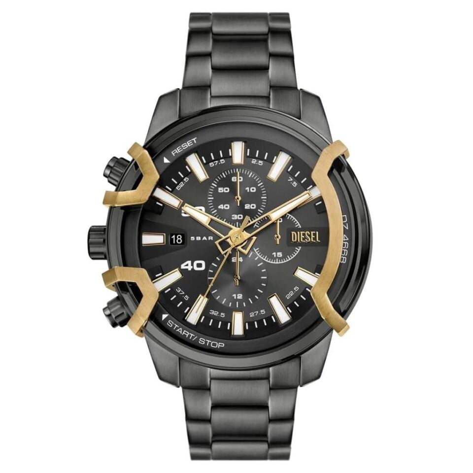 Diesel DZ4668 Quartz Çelik Füme Gri Kadran 5 ATM 48 mm Erkek Kol Saati