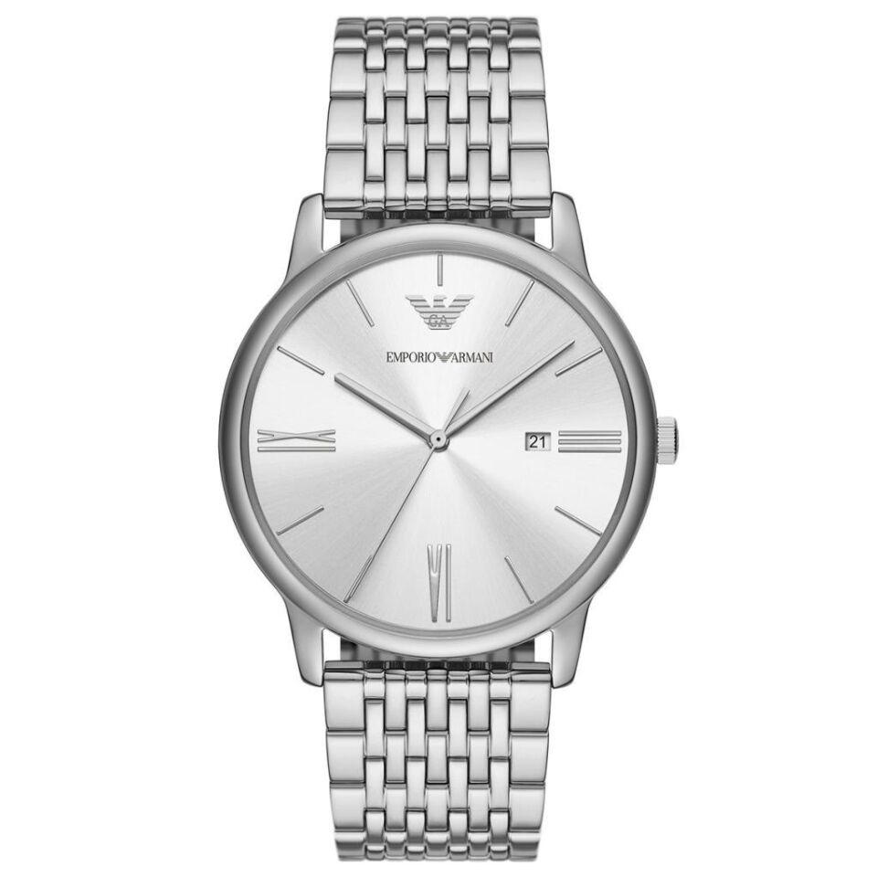 Emporio Armani AR11599 Quartz Çelik Gri 42 mm Erkek Kol Saati