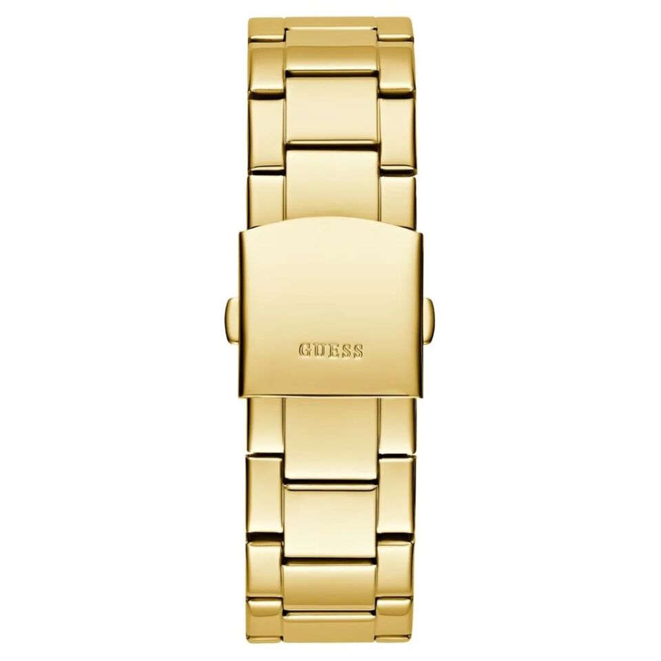Guess GUGW0783G1 Quartz Çelik Altın Rengi Siyah Kadran 44 mm Erkek Kol Saati