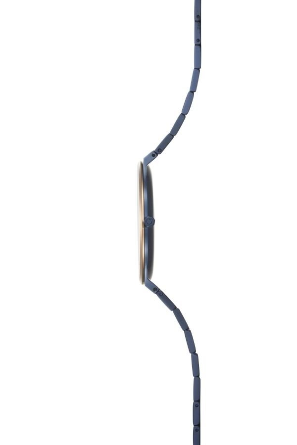 Obaku Denmark V305LXSLSL Quartz Çelik Lacivert Kadran Safir Cam 32 mm Kadın Kol Saati