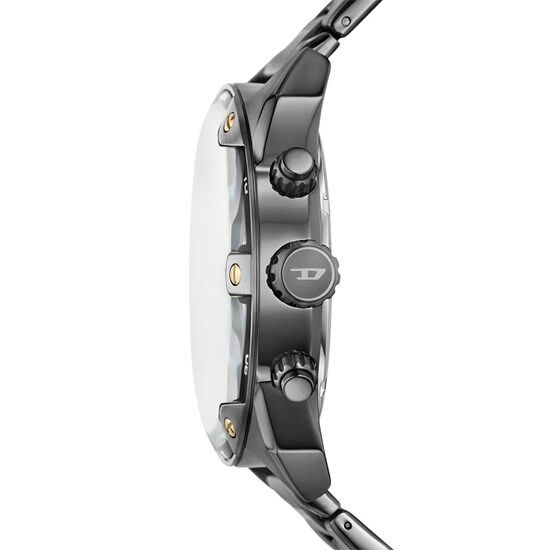 Diesel DZ4669 Quartz Çelik Füme 49 mm Erkek Kol Saati