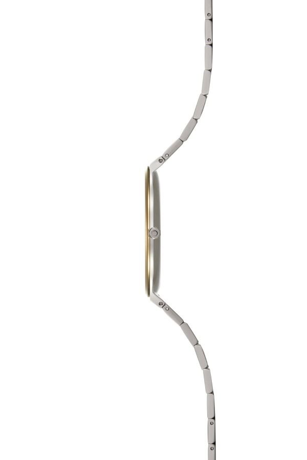 Obaku Denmark V305LXFWSF Quartz Çelik Altın/GriBeyaz Kadran Safir Cam 32 mm Kadın Kol Saati