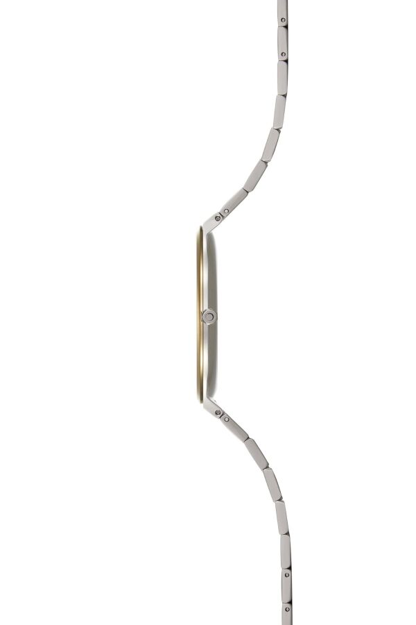 Obaku Denmark V305LXFWSF Quartz Çelik Altın/GriBeyaz Kadran Safir Cam 32 mm Kadın Kol Saati