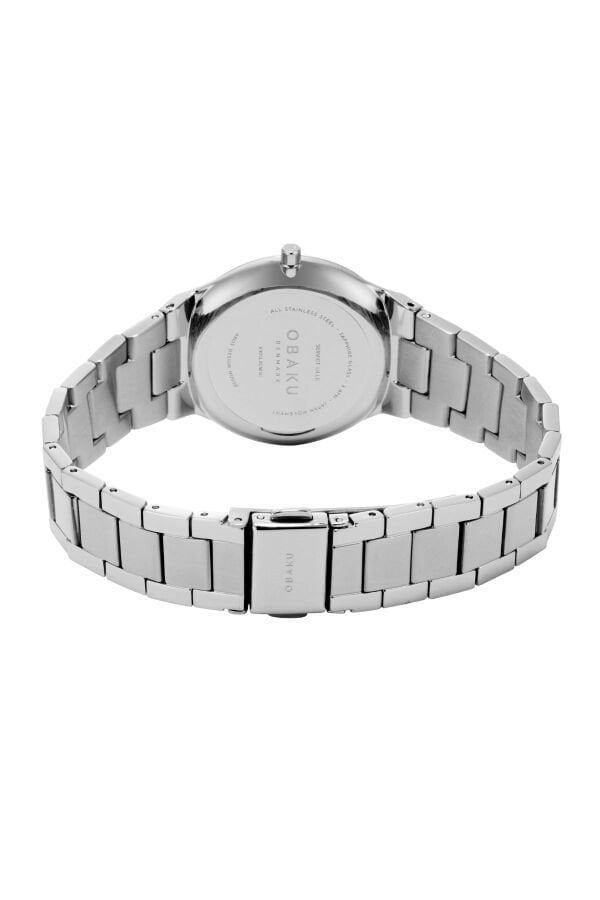 Obaku Denmark V305LXCWSC Quartz Çelik Gri Safir Cam 32 mm Kadın Kol Saati