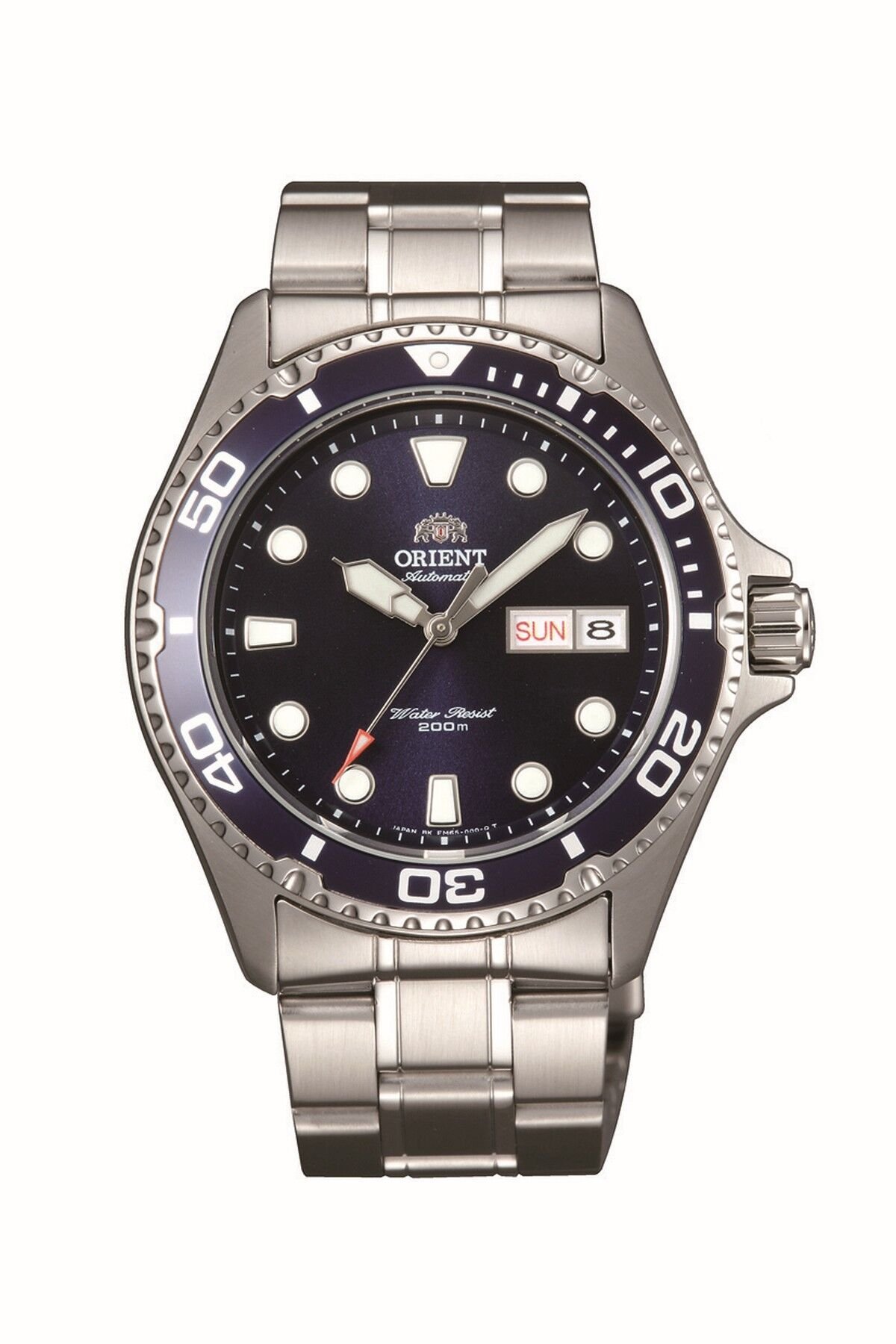 Orient FAA02005D9 Otomatik Çelik Gri Lacivert Kadran 20 ATM 42 mm Erkek Kol Saati