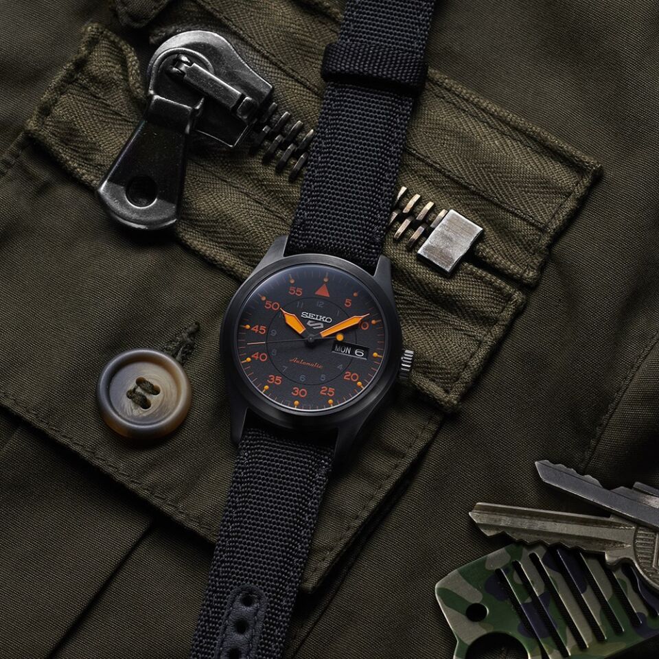 Seiko SRPH33K Otomatik Nato Hardlex Kristal 39 mm Erkek Kol Saati